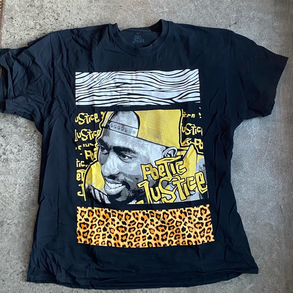 2Pac Poetic Justice graphic tee.
